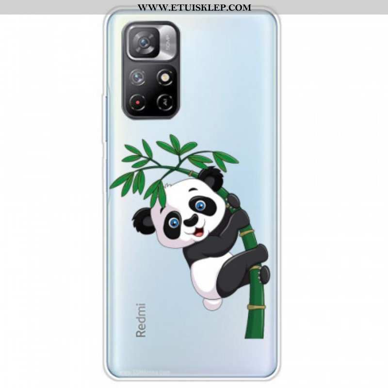 Etui do Poco M4 Pro 5G Panda Na Bambusie